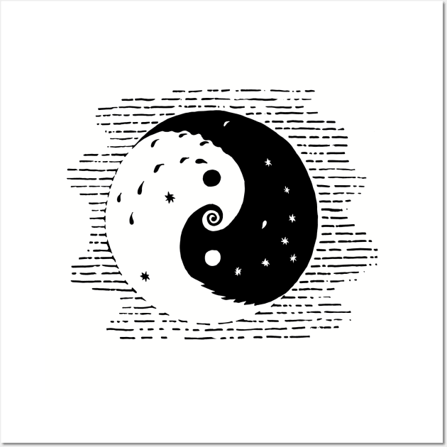 Yin Yang Plus Wall Art by ZooInk5